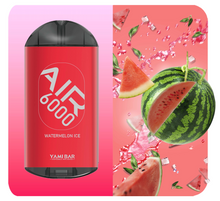 Load image into Gallery viewer, YAMI BAR AIR 6000 puffs Disposable Vape Device 550mAh recharge 14ml  Watermelon Ice
