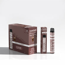 Load image into Gallery viewer, YAMI BAR CODE 3000 puffs Disposable vape Device 1200mAh 8ml  COLA GUMMY
